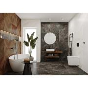 Zrcadlo Naturel B-Way 80x80 cm černá ZBWKU80C. obr. 3 