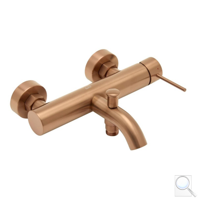 Vanová baterie SAT Aurum bez sprchového setu 150 mm broušená rose gold mat SATBAUR222BRG. obr. 1