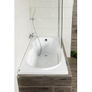 Vanová zástěna SAT 150x80 cm chrom SIKOVZPEV150. obr. 5&nbsp;