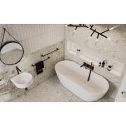 Držák ručníků SAT B-Way R černá SATDBWAYR23. obr. 6&nbsp;