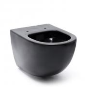 WC závěsné SAT Infinitio včetně sedátka softclose, zadní odpad SATINF011RREXPBKM (obr. 3)