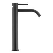 Vysoká umyvadlová baterie Paffoni Light bez výpusti černá mat LIG081NO. obr. 2&nbsp;