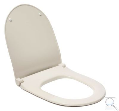 WC sedátko VitrA Sento duroplast taupe mat 120-420-009. obr. 1