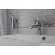 Dávkovač mýdla SAT Cube Way chrom SPI99. obr. 7&nbsp;