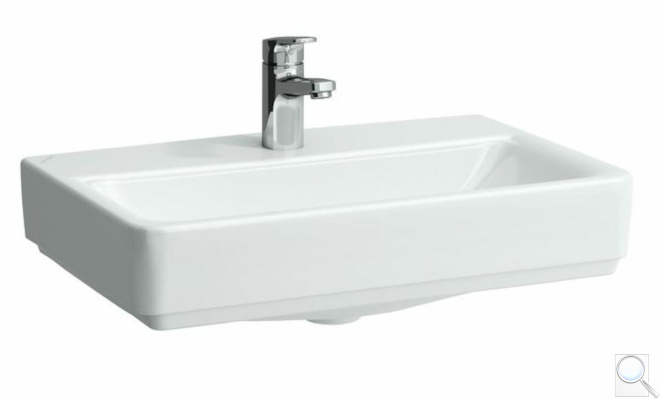 Umyvadlo Laufen Pro 55x38 cm otvor pro baterii uprostřed H8179580001041. obr. 1