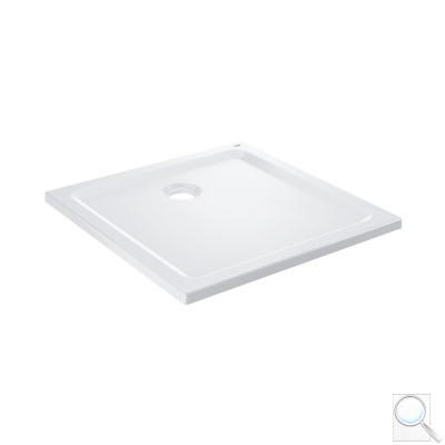 Sprchová vanička čtvercová Grohe 80x80x3 cm akrylát alpská bílá 39302000. obr. 1
