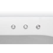 Masážní volně stojící vana SAT 160x75 cm akrylát levá bílá SIKOHMLOLI160L. &nbsp;(5)