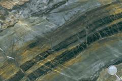 Dlažba Fineza Rainbow Glitter vast sea zelená - 