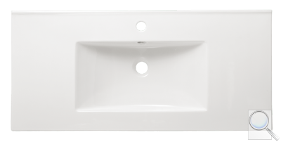 Nábytkové umyvadlo Naturel Modena 101x46 cm otvor pro baterii uprostřed M10046 obr. 1