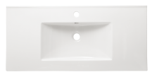 Nábytkové umyvadlo Naturel Modena 101x46 cm otvor pro baterii uprostřed M10046