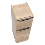 Koupelnová skříňka nízká Naturel Nobia 30x86x35 cm dub sierra pravá nebo levá. obr. 3&nbsp;