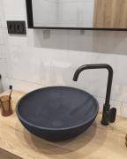 Dřezová baterie SAT Dark s otočným ramínkem černá mat SATBSDA280LC (obr. 3)