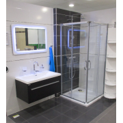 Sprchová vanička čtvercová Siko Flat 80x80 cm, 90x90 cm akrylát bílá. Obr. 3&nbsp;