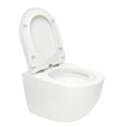 WC se sedátkem softclose závěsné SAT Fusion bílé vírové SATFUS010RTORP. obr. 3 