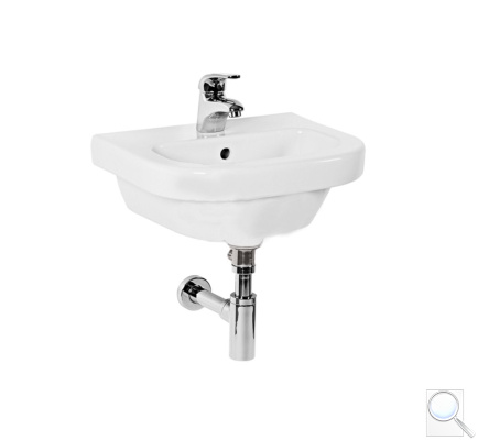 Umývátko Jika Deep 45x37 cm bez otvoru pro baterii H8156140001091. obr. 1