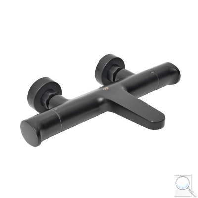 Vanová baterie SAT Dark bez sprchového setu 150 mm černá/mat SATBSDA222C. obr. 1