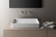 Umyvadlo na desku Laufen Living City 60x34 cm bez otvoru pro baterii, bez přepadu H8114344001121 (obr. 3)