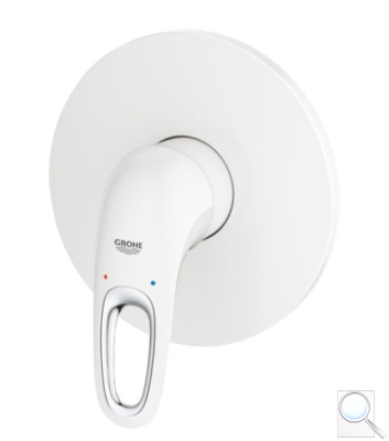 Sprchová baterie Grohe Eurostyle bez podomítkového tělesa Moon White, Yang White 24048LS3. 