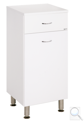 Koupelnová skříňka nízká Keramia Pro 35x33,3 cm bílá PRON35K. 