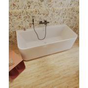 Vanová baterie SAT Dark bez sprchového setu 150 mm černá/mat SATBSDA222C. obr. 10&nbsp;