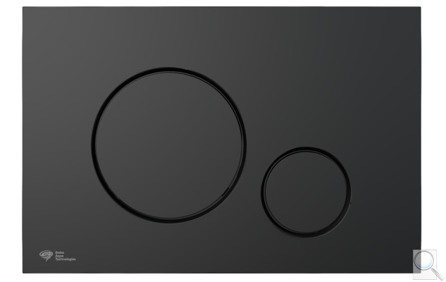 Ovládací tlačítko SAT plast černá mat SATAT68. obr. 1