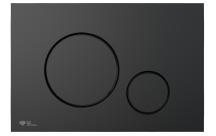 Ovládací tlačítko SAT plast černá mat SATAT68