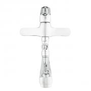Vanová baterie S-Line Pro bez sprchového setu 150 mm chrom lesk SIKOBSLPRO272 (obr. 5)