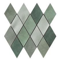Mozaika Cir Materia Prima mix green rombo zelená