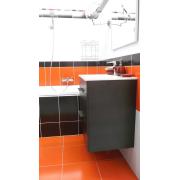 Koupelnová skříňka s umyvadlem Jika Plan 55x44,1x62,2 cm dub H4536121763021. obr. 6 