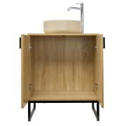 Skříňka pod umyvadlo bez umyvadla Ceramia Easy 60x73x36 cm světlý dub lesk EASYUMDO. &nbsp;(4)