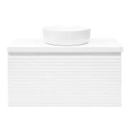 Koupelnová skříňka pod umyvadlo Naturel Savona 98x43x44,8 cm bílá lesk SAVONA100BID. obr. 2&nbsp;