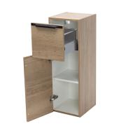 Koupelnová skříňka nízká Naturel Nobia 30x86x35 cm dub sierra pravá nebo levá. obr. 5 