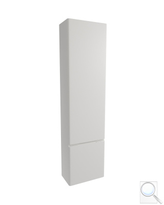 Koupelnová skříňka vysoká Naturel Ancona 40x157x20 cm bílá ANCONAV40DVB. obr. 1
