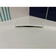 Sprchová vanička čtvrtkruhová SAT Limcc litý mramor. obr. 3&nbsp;