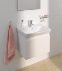 Koupelnová skříňka pod umyvadlo Laufen Pro Nordic 55x37,2x37,2 cm bílá lesk 8303.7.095.464.1