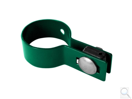 Objímka na panely PILOFOR® pro sloupek průměr 48 mm, Zn + PVC, koncová. 