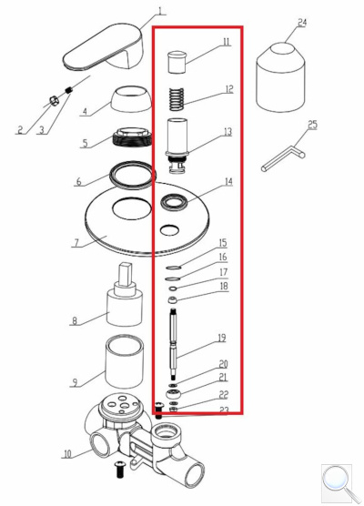 Přepínač Lucida LU215 NDLU215PREP. obr. 1