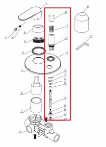 Přepínač Lucida LU215 NDLU215PREP