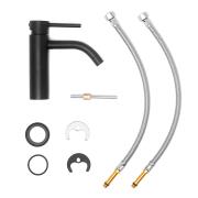 Umyvadlová baterie Paffoni Light bez výpusti černá mat LIG071NO. obr. 6&nbsp;