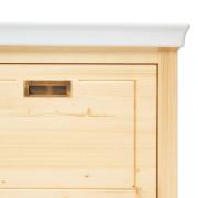 Koupelnová skříňka s umyvadlem Naturel Country 65x85x53 cm přírodní COUNTRY65ZNA. obr. 3