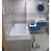 Vana s dvířky Artweger Duett akrylát pravá nebo levá. obr. 2&nbsp;