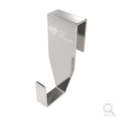 Závěsný háček na sprchovou zástěnu SAT Walk-in, nerez SATWIHACEK.