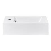 Umývátko Glacera Bigio 50x25 cm otvor pro baterii vlevo BG5025L. obr. 2 