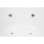 Masážní volně stojící vana SAT 160x75 cm akrylát levá bílá SIKOHMLOLI160L. &nbsp;(2)