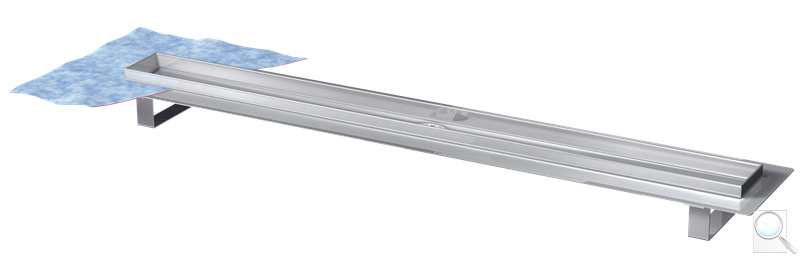 Sprchový žlab Tece Drainline 65, 80, 85, 95, 115, 145 cm nerez lesk. 