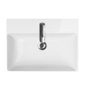 Nábytkové umyvadlo Cersanit Inverto 60,5x45,5 cm otvor pro baterii uprostřed K671-005. obr. 2