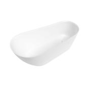 Volně stojící vana SAT Leona 168,7x73,4 cm litý mramor levá i pravá SATLEO1690. obr. 4