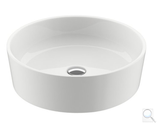 Umyvadlo na desku Ravak Moon 40x40 cm bez otvoru pro baterii, bez přepadu XJN01300000. obr. 1
