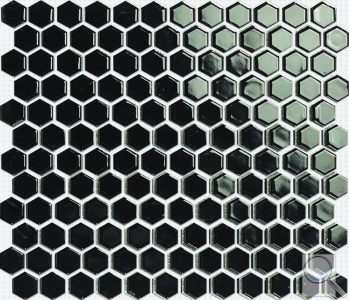 Keramická mozaika Premium Mosaic černá