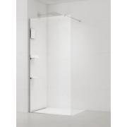 Sprchová zástěna Walk-In s profilem, zavětrováním a dopňky SAT Walk-in. chrom&nbsp;
